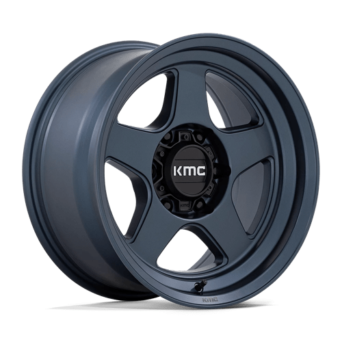 KMC KM728 17X8.5 6X120 MTL-BLUE -10MM Wheels