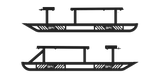 2024-2026 TOYOTA TACOMA DOUBLE CAB SHORT BED REVO STEP SLIDERS