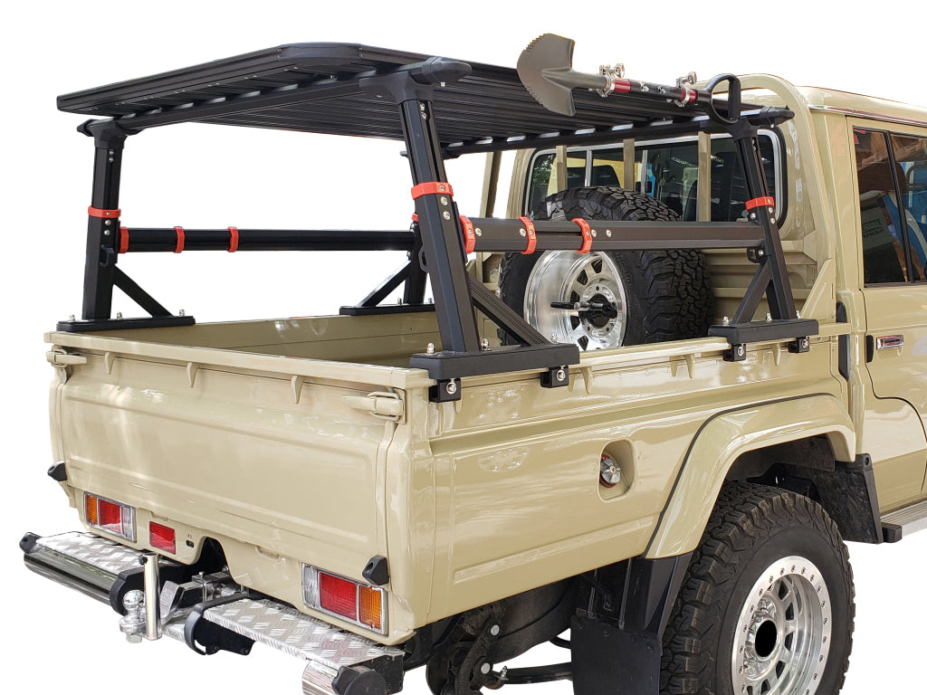Vanguard Black Powdercoat Roll Bars & Truck Bed Accessories Bed Racks Truck Bed Rack for 2005-2023 toyota tacoma