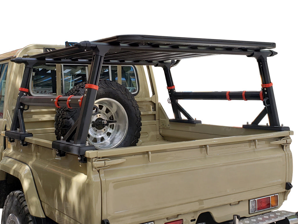 Vanguard Black Powdercoat Roll Bars & Truck Bed Accessories Bed Racks Truck Bed Rack for 2004-2024 ford f-150