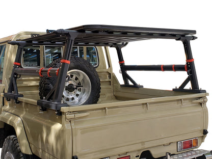 Vanguard Black Powdercoat Roll Bars & Truck Bed Accessories Bed Racks Truck Bed Rack for 2005-2023 toyota tacoma