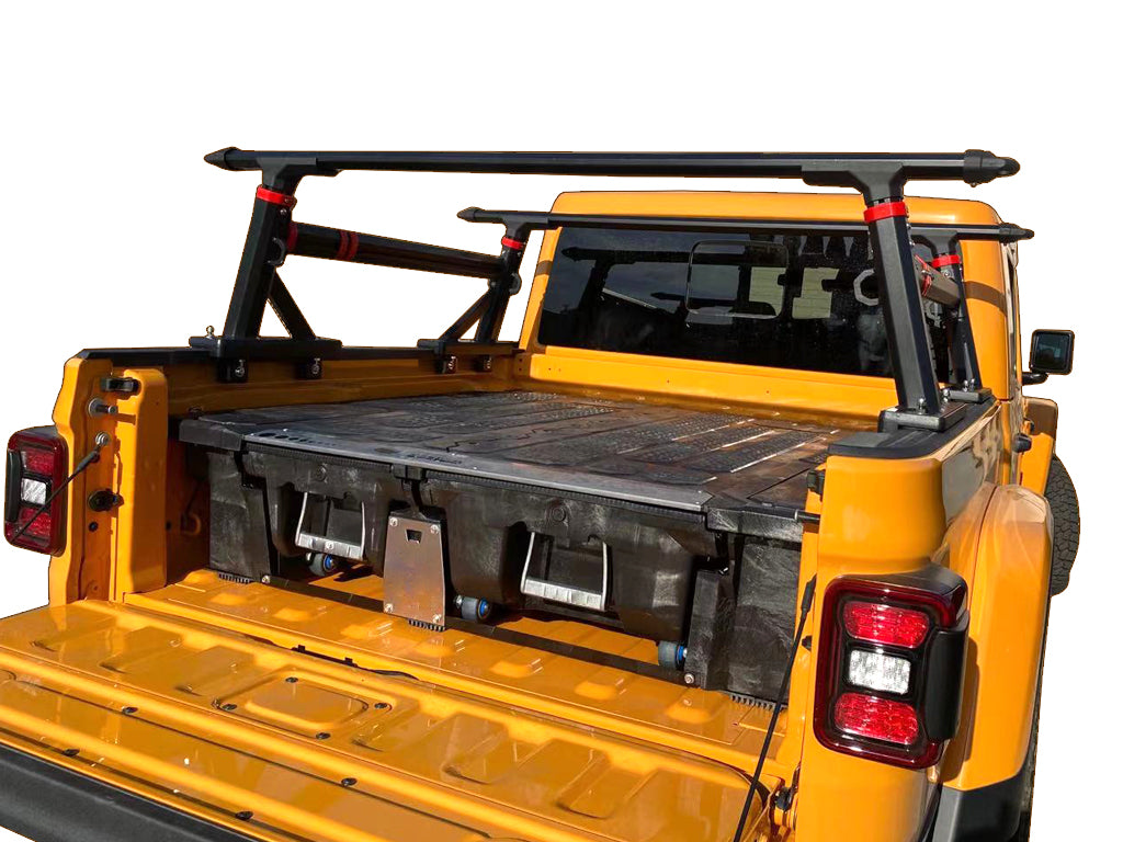 Vanguard Black Powdercoat Roll Bars & Truck Bed Accessories Bed Racks Truck Bed Rack for 2004-2015 nissan titan