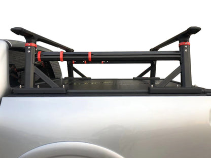 Vanguard Black Powdercoat Roll Bars & Truck Bed Accessories Bed Racks Truck Bed Rack for 2019-2024 ford ranger