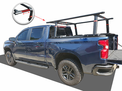 Vanguard Black Powdercoat Roll Bars & Truck Bed Accessories Bed Racks Truck Bed Rack for 2004-2011 ford ranger