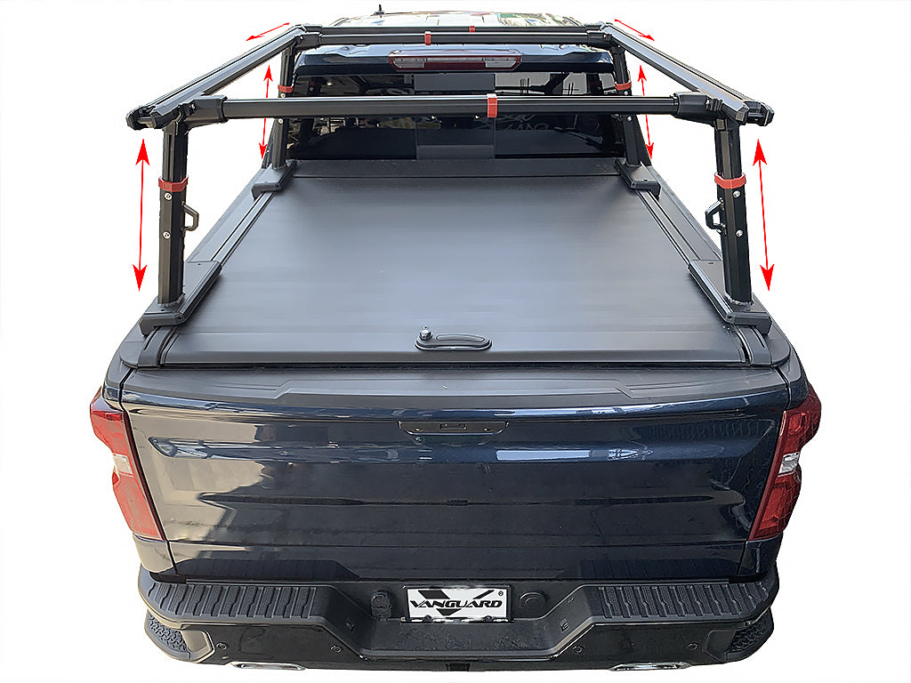 Vanguard Black Powdercoat Roll Bars & Truck Bed Accessories Bed Racks Truck Bed Rack for 2004-2025 ford f-150
