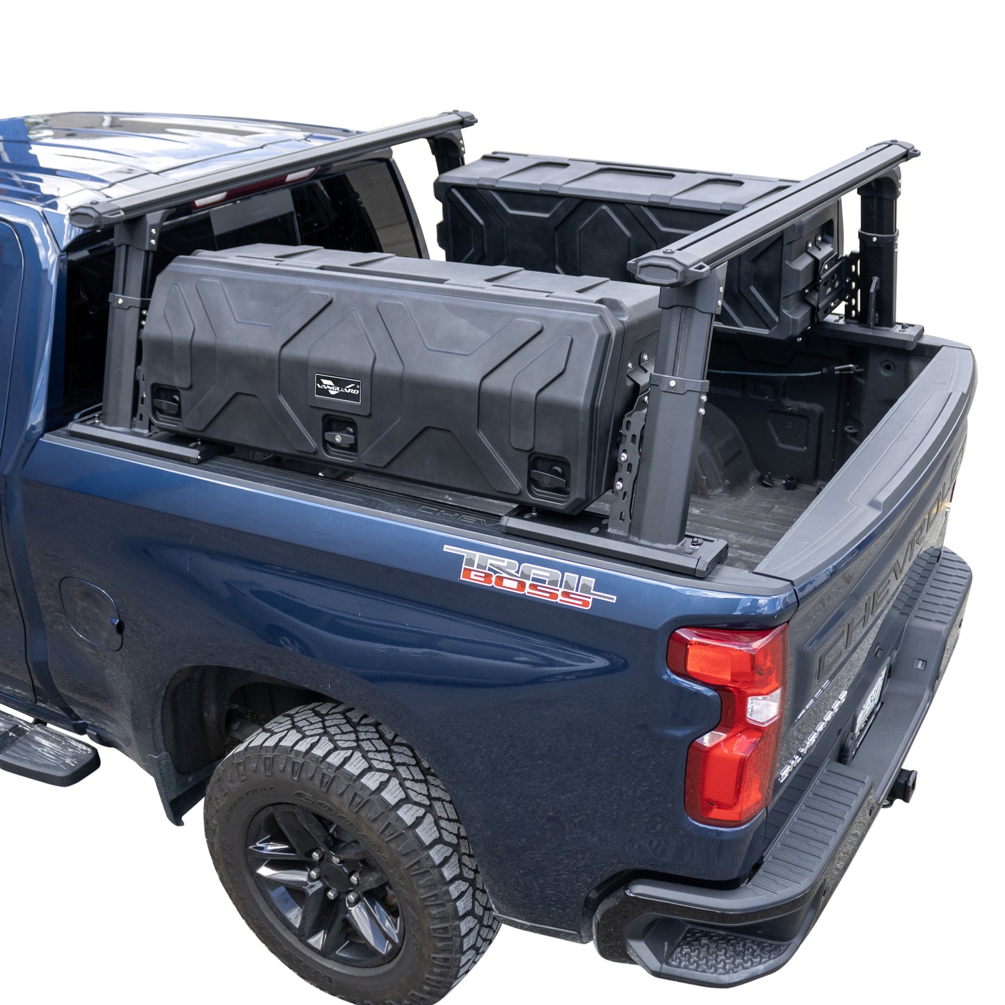 Vanguard Black Powdercoat Roll Bars & Truck Bed Accessories Bed Bars Roll Bar for 2005-2024 nissan frontier