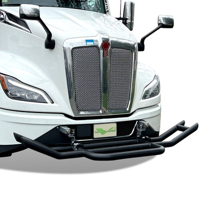 Vanguard Black Powdercoat Front Guards Brush Guards Bumper Guard for 2022-2024 peterbilt 579