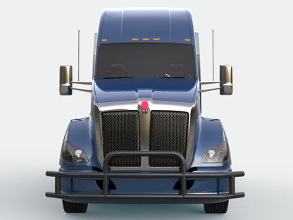 Vanguard Black Powdercoat Front Guards Brush Guards Bumper Guard for 2011-2016 kenworth t700