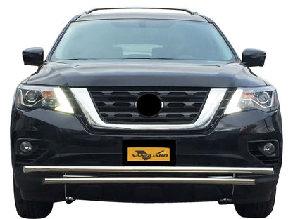 Vanguard Stainless Steel Front Guards Bull Bars Bumper Guard for 2013-2020 nissan pathfinder nan