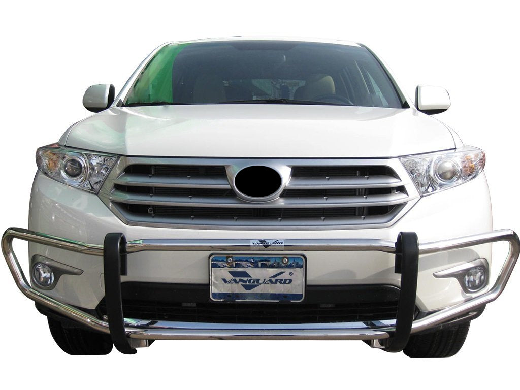 Vanguard Stainless Steel Front Guards Front Runners Bumper Guard for 2011-2013 toyota highlander nan