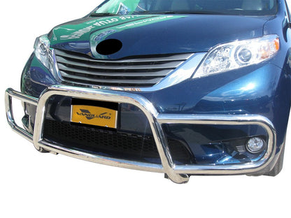 Vanguard Stainless Steel Front Guards Front Runners Bumper Guard for 2011-2017 toyota sienna nan