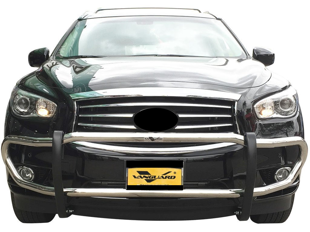 Vanguard Stainless Steel Front Guards Front Runners Bumper Guard for 2013-2020 nissan pathfinder nan