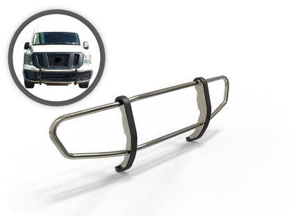 Vanguard Stainless Steel Front Guards Front Runners Bumper Guard for 2012-2021 nissan nv3500 nan