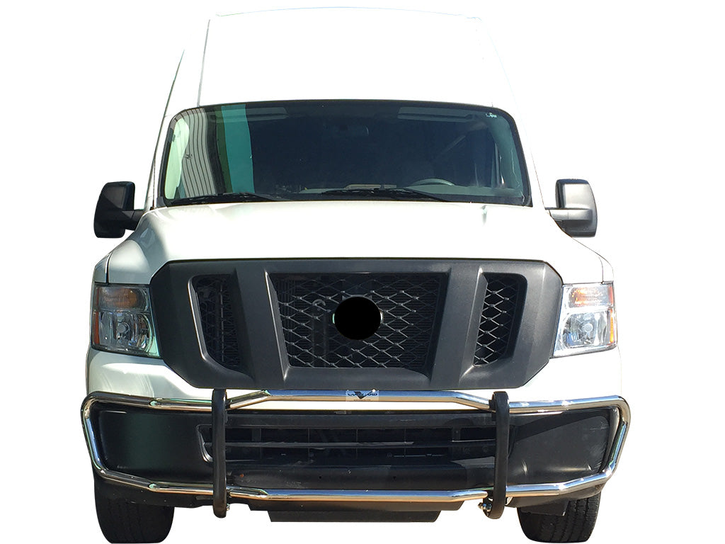 Vanguard Stainless Steel Front Guards Front Runners Bumper Guard for 2012-2021 nissan nv1500 nan