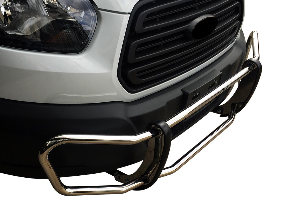 Vanguard Stainless Steel Front Guards Front Runners Bumper Guard for 2015-2024 ford transit-350 nan