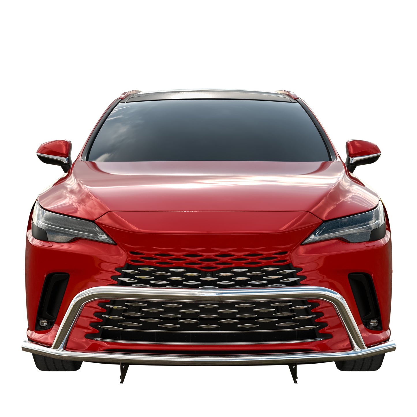 Vanguard Stainless Steel Front Guards Front Runners Bumper Guard for 2024-2025 lexus rx450h+