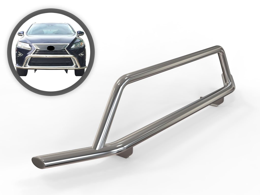 Vanguard Stainless Steel Front Guards Front Runners Bumper Guard for 2016-2022 lexus rx450h nan