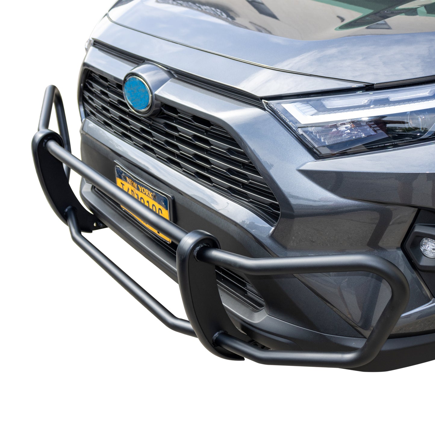 Vanguard Black Powdercoat Front Guards Front Runners Bumper Guard for 2023-2024 toyota rav4