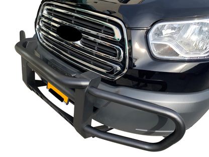 Vanguard Black Powdercoat Front Guards Front Runners Bumper Guard for 2015-2024 ford transit-250 nan