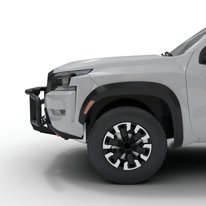 Vanguard Black Powdercoat Front Guards Front Runners Bumper Guard for 2005-2024 nissan frontier