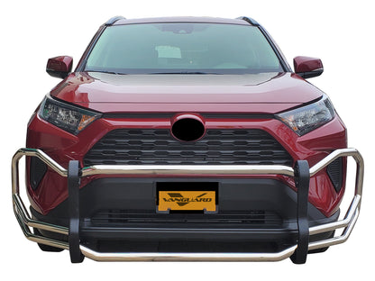 Vanguard Stainless Steel Front Guards Front Runners Bumper Guard for 2021-2024 toyota venza