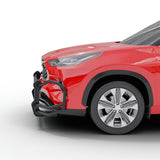 Vanguard Black Powdercoat Front Guards Front Runners Bumper Guard for 2020-2024 toyota highlander