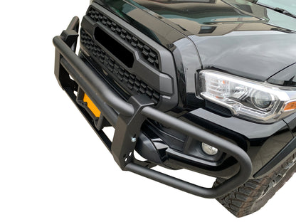Vanguard Black Powdercoat Front Guards Front Runners Bumper Guard for 2015-2024 ford f-150 nan