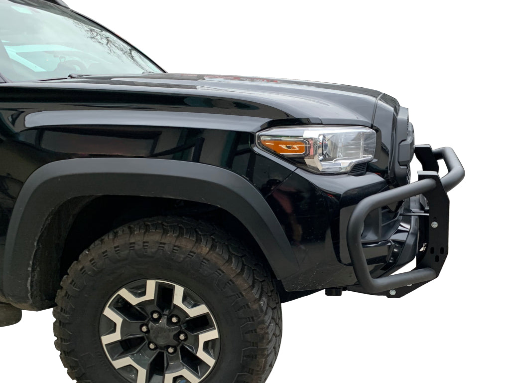 Vanguard Black Powdercoat Front Guards Front Runners Bumper Guard for 2014-2018 gmc sierra 1500 nan