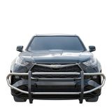 Vanguard Stainless Steel Front Guards Front Runners Bumper Guard for 2020-2024 toyota highlander