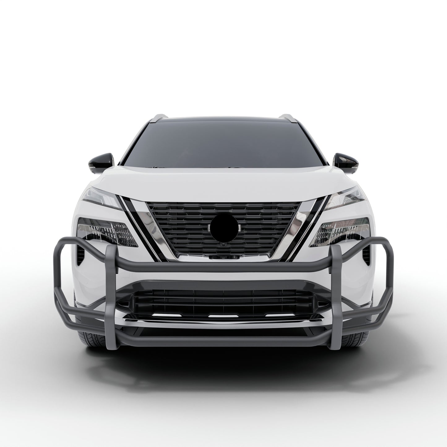 Vanguard Black Powdercoat Front Guards Front Runners Bumper Guard for 2021-2024 nissan rogue