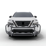 Vanguard Black Powdercoat Front Guards Front Runners Bumper Guard for 2021-2024 nissan rogue