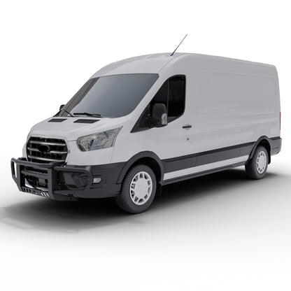 Vanguard Black Powdercoat Front Guards Front Runners Bumper Guard for 2015-2024 ford transit-350