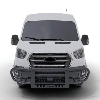 Vanguard Black Powdercoat Front Guards Front Runners Bumper Guard for 2015-2024 ford transit-150