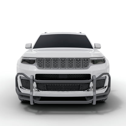 Vanguard Black Powdercoat Front Guards Front Runners Bumper Guard for 2021-2024 jeep grand cherokee l
