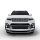 Vanguard Black Powdercoat Front Guards Front Runners Bumper Guard for 2021-2024 jeep grand cherokee l