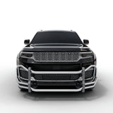 Vanguard Stainless Steel Front Guards Front Runners Bumper Guard for 2021-2024 jeep grand cherokee l