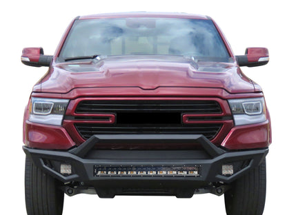 Vanguard Black Powdercoat Heavy Duty Bumpers And Grilles Front Bumpers Bumper for 2019-2024 ram 1500