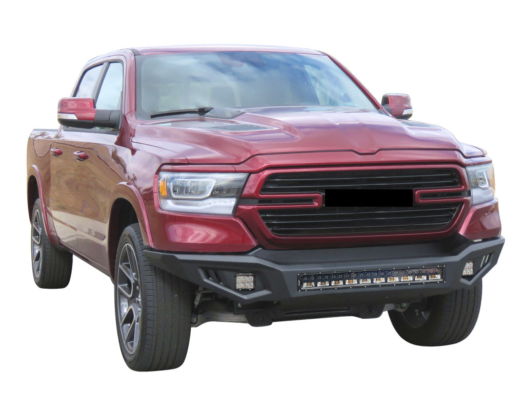 Vanguard Black Powdercoat Heavy Duty Bumpers And Grilles Front Bumpers Bumper for 2019-2024 ram 1500