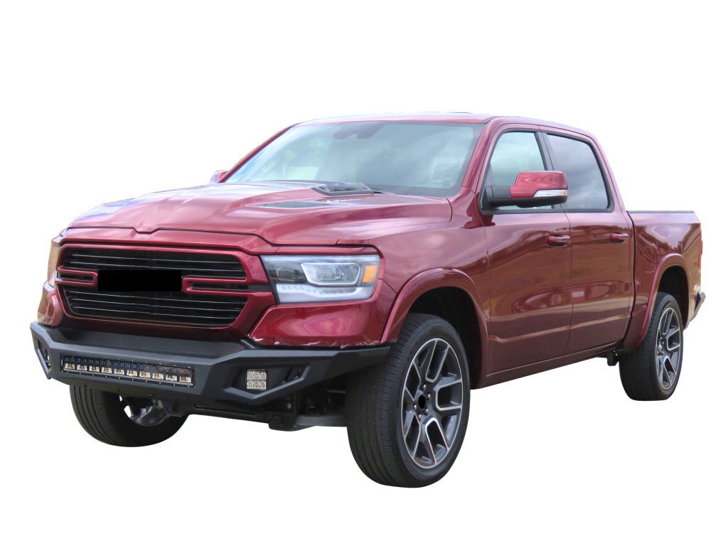 Vanguard Black Powdercoat Heavy Duty Bumpers And Grilles Front Bumpers Bumper for 2019-2024 ram 1500