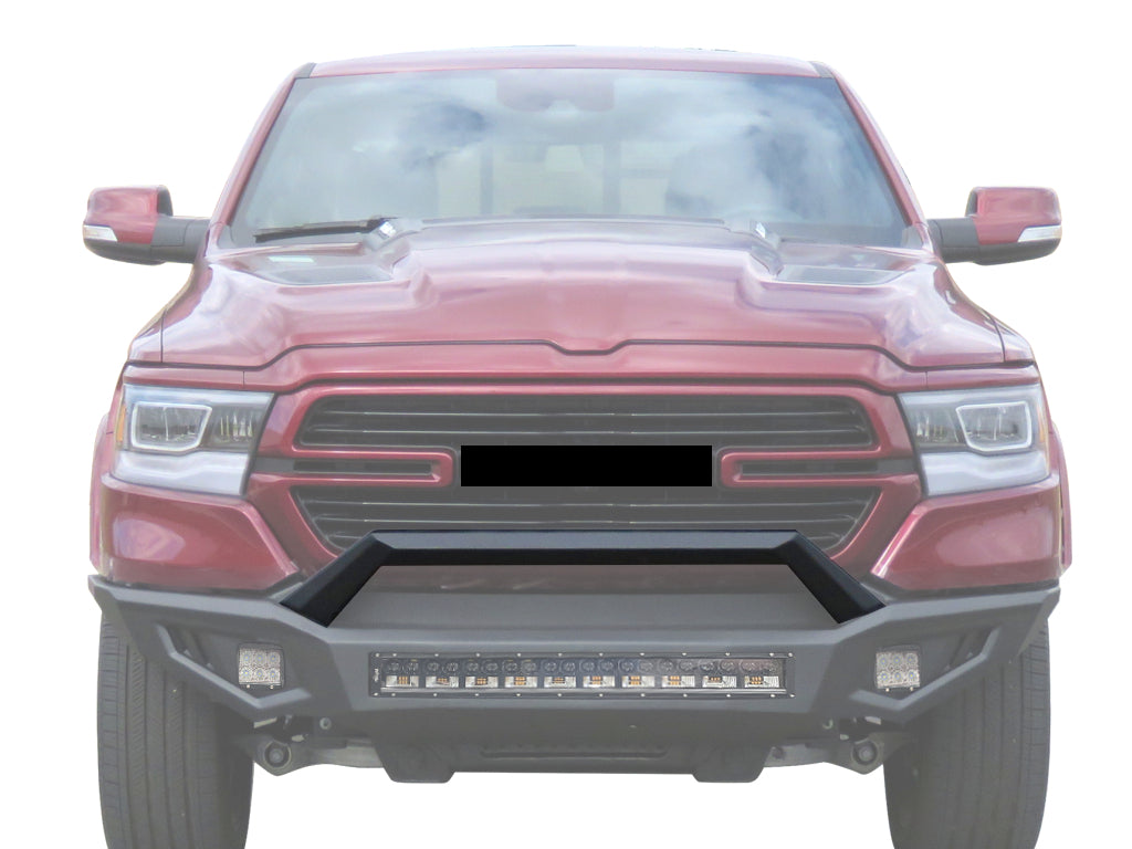 Vanguard Black Powdercoat Heavy Duty Bumpers And Grilles Front Bumpers Bumper for 2019-2024 ram 1500