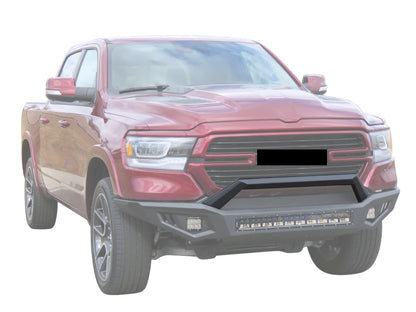 Vanguard Black Powdercoat Heavy Duty Bumpers And Grilles Front Bumpers Bumper for 2019-2024 ram 1500