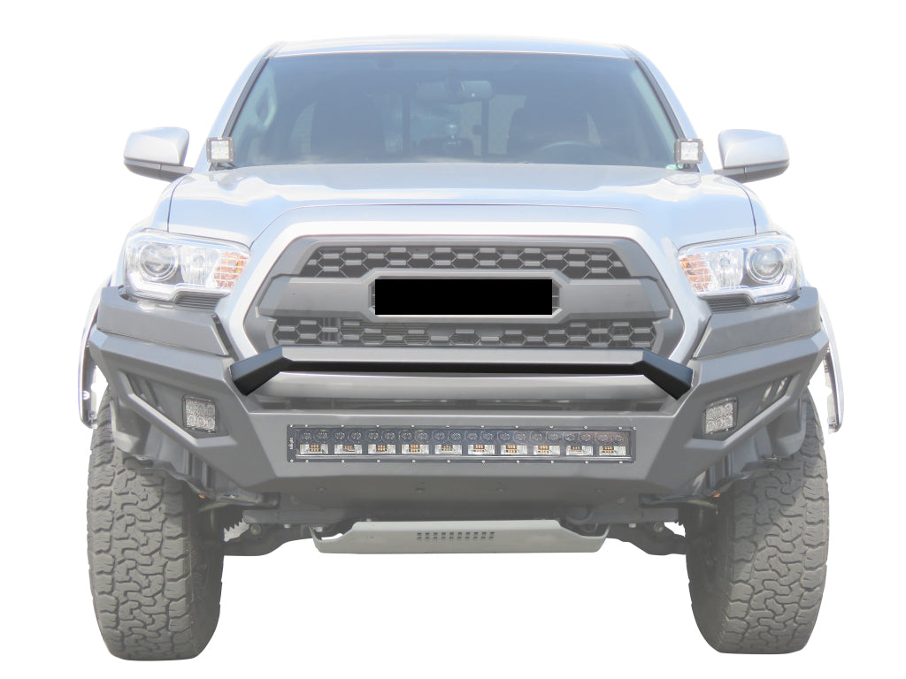 Vanguard Black Powdercoat Heavy Duty Bumpers And Grilles Front Bumpers Bumper for 2016-2023 toyota tacoma