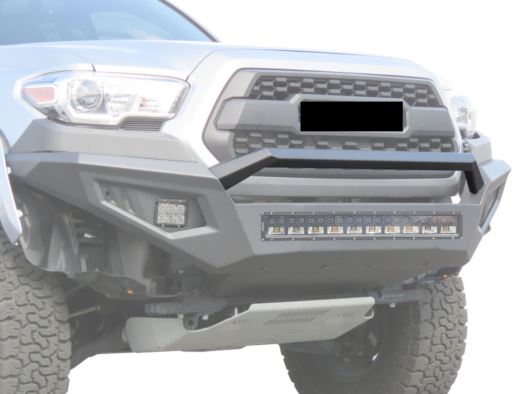 Vanguard Black Powdercoat Heavy Duty Bumpers And Grilles Front Bumpers Bumper for 2016-2023 toyota tacoma