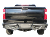 Vanguard Black Powdercoat Heavy Duty Bumpers And Grilles Rear Bumpers Bumper for 2019-2025 chevrolet silverado 1500
