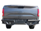 Vanguard Black Powdercoat Heavy Duty Bumpers And Grilles Rear Bumpers Bumper for 2015-2024 ford f-150