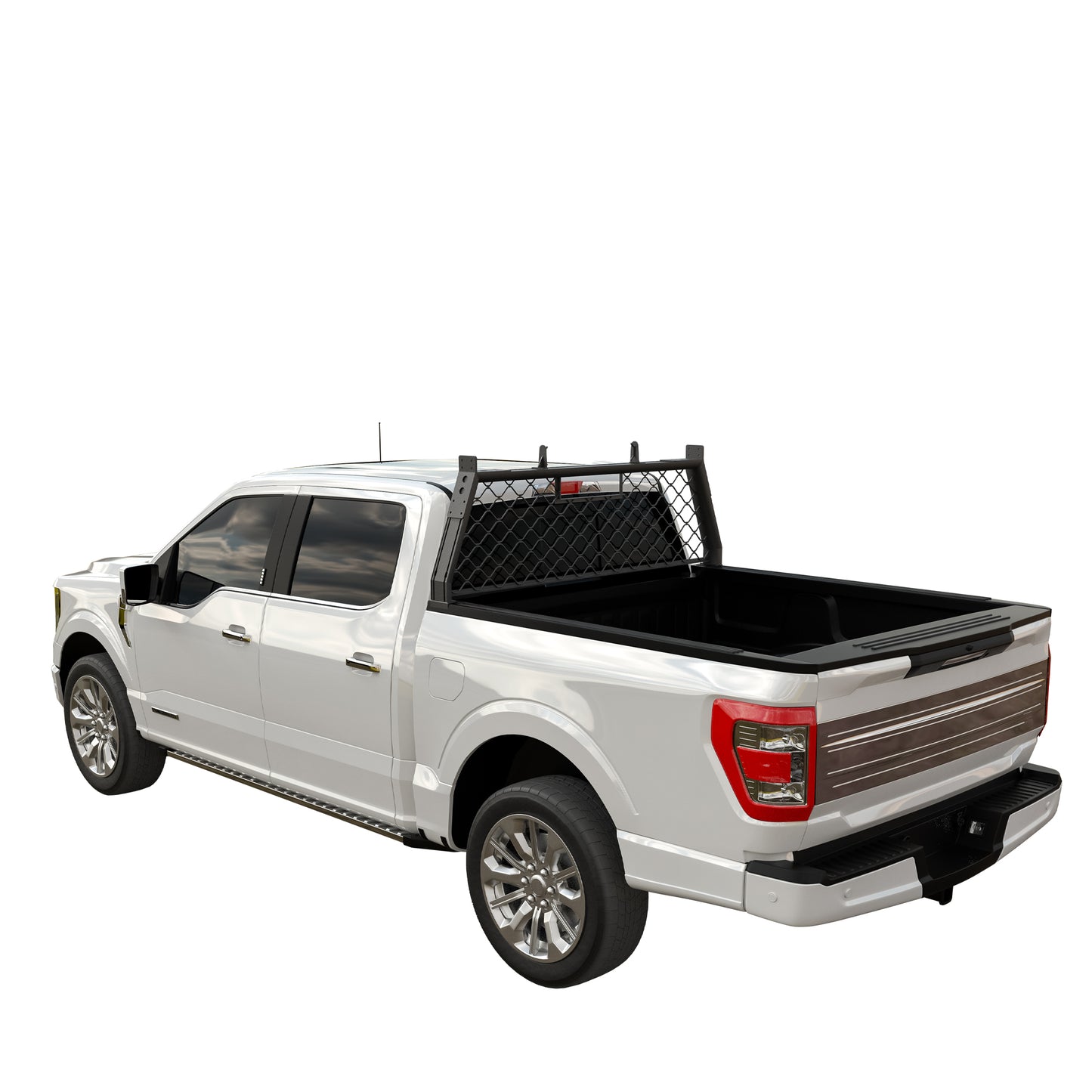 Vanguard Black Powdercoat Roll Bars & Truck Bed Accessories Bed Bars Roll Bar for 2007-2025 chevrolet silverado 1500