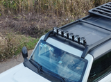 Vanguard Black Powdercoat Roof & Hitch Accessories Roof Racks Roof Rack for 2021-2024 ford bronco