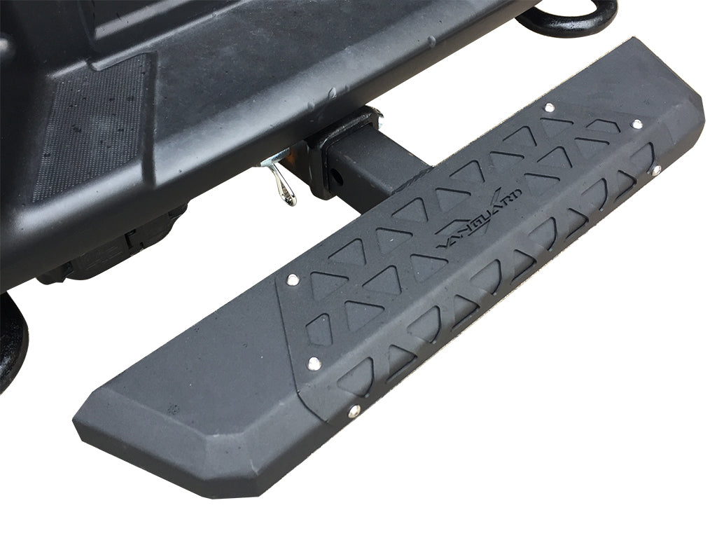 Vanguard Black Powdercoat Roof & Hitch Accessories Hitch Steps for - universal