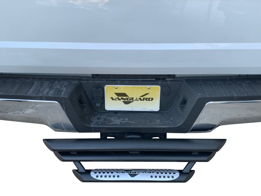Vanguard Black Powdercoat Roof & Hitch Accessories Hitch Steps for - universal