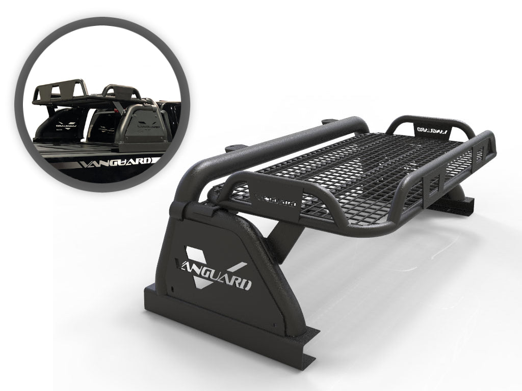 Vanguard Black Powdercoat Roll Bars & Truck Bed Accessories Bed Bars Roll Bar for 2015-2025 chevrolet colorado nan